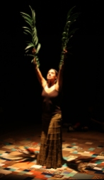 Sabina Zuniga Varela as Medea in "Bruja" at Magic Theatre (Photo: Jennifer Reiley).