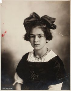 Photo of Young Frida (Taken from Google Images)