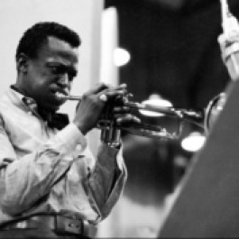 In this publicity image released by Sony/Legacy Records, musician Miles Davis is shown during recording session in 1959 for "Kind of Blue." (AP Photo/Sony/Legacy, Don Hunstein)